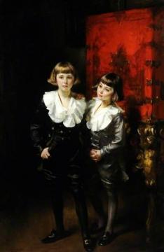 The Children of Douglas Vickers Artwork by Sir James Jebusa Shannon