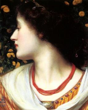 La Belle Isolde Artwork by Anthony Frederick Sandys