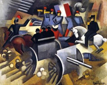 Artillery Artwork by Roger de la Fresnaye