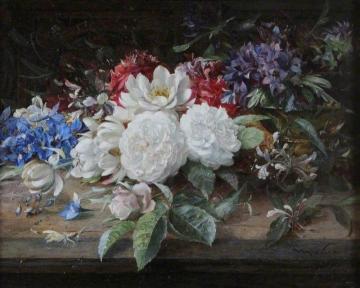 Flowers Artwork by William Jabez Muckley