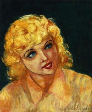 Portrait of a Woman Artwork by Francis Picabia