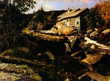 Mill near Saut du Doubs Artwork by Carl Eduard Schuch