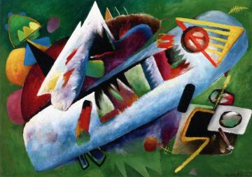 Concentric Artwork by Rudolf Bauer