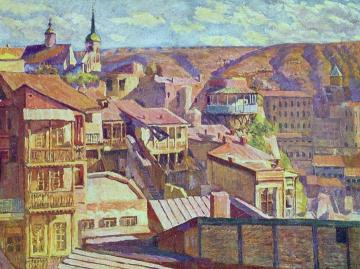 Tbilisi Artwork by Ilya Mashkov