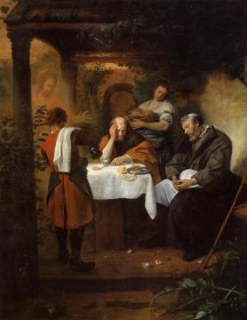 The Supper at Emmaus Artwork by Jan Steen