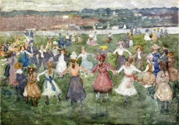May Day Artwork by Maurice Prendergast