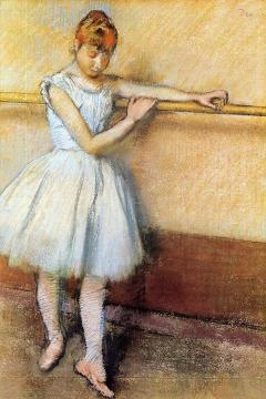 Dancer at the Barre Artwork by Edgar Degas