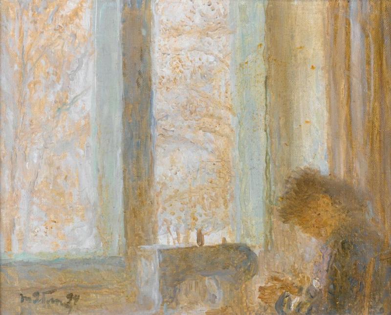 Winter Evening, 1994 Artwork by Tatiana Yablonskaya