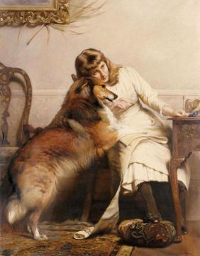 Sweethearts Artwork by Charles Burton Barber