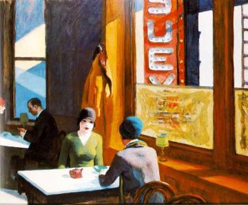 Chop Suey Artwork by Edward Hopper