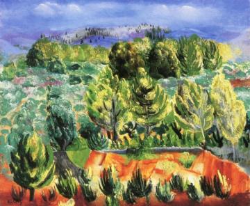 Landscape of the Midi Artwork by Moise Kisling