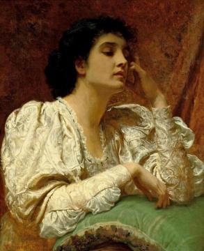 Oh For The Touch Of A Vanished Hand Artwork by Charles Edward Perugini