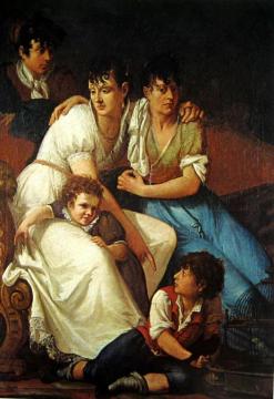 Family portrait Artwork by Francesco Paolo Hayez