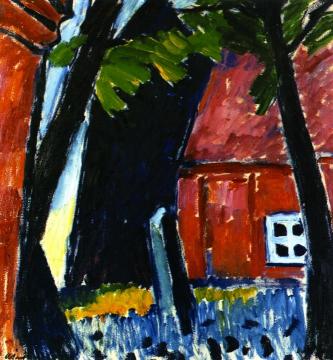 Church, Prerow Artwork by Alexej Jawlensky