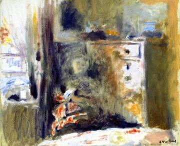 Interior with Woman Sewing Artwork by Edouard Vuillard