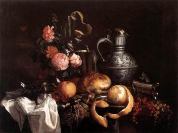 Still life Artwork by Jan Davidsz De Heem