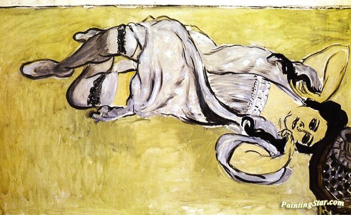 Laurette with a Coffee Cup Artwork by Henri Matisse