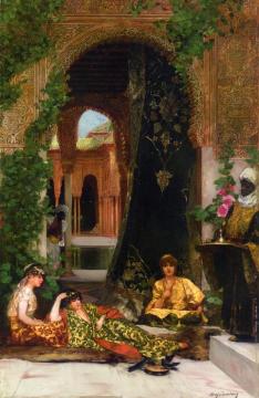 Harem Women Artwork by Benjamin Constant