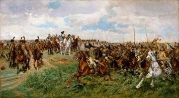 Friedland (1807) Artwork by Jean Louis Ernest Meissonier