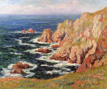 The Breton Coast Artwork by Henry Moret
