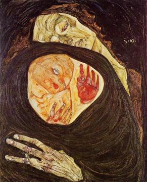 Dead Mother Artwork by Egon Schiele