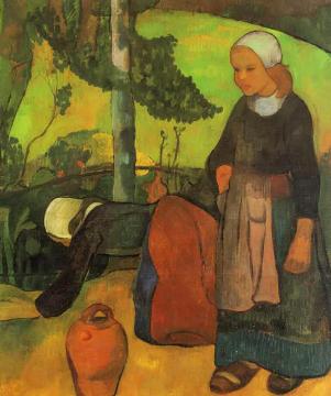 Washerwomen Artwork by Paul Serusier