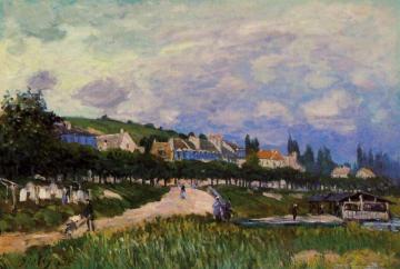 The Laundry Artwork by Alfred Sisley
