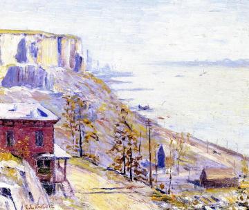 On the Hudson River, Palisades Artwork by Ernest Lawson