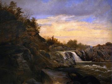 The Great Falls of the Potomac River Artwork by Gilbert Munger