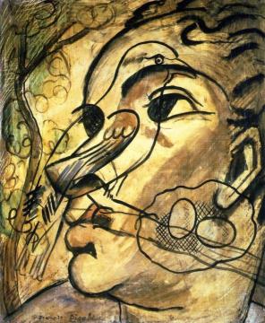 Bird and Nest Artwork by Francis Picabia
