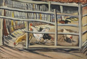 Poultry Artwork by Boris Grigoriev