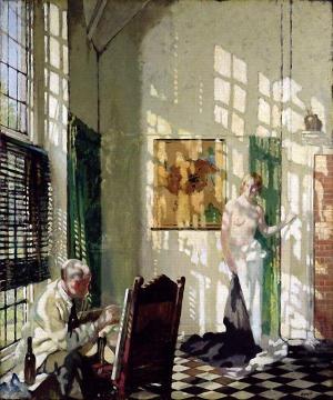 The Studio Artwork by Sir William Orpen
