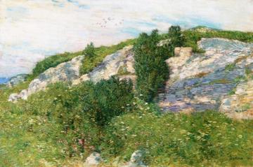 Ledges and Bay, Appledore Artwork by Frederick Childe Hassam
