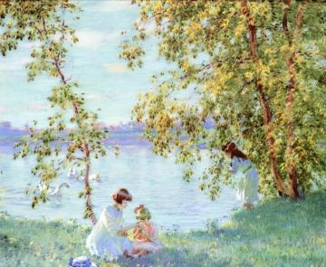 Summer Day Artwork by Edward Dufner