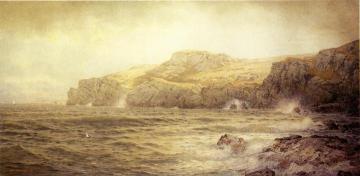 Conanicut Island from Gray Cliff, Newport Artwork by William Trost Richards