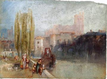 Troyes Artwork by Joseph Mallord William Turner