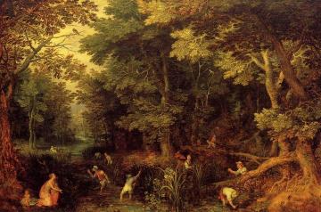 Leto And The Lycean Peasants Artwork by Jan Bruegel the Elder