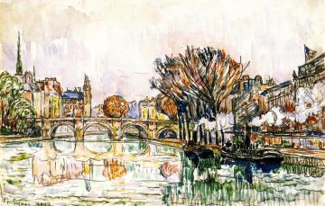 The Pont Neuf, Paris Artwork by Paul Signac