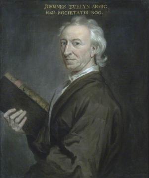 John Evelyn Artwork by Sir Godfrey Kneller