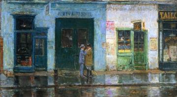 Little Cobbler's Shop Artwork by Frederick Childe Hassam