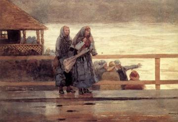 Perils of the Sea Artwork by Winslow Homer