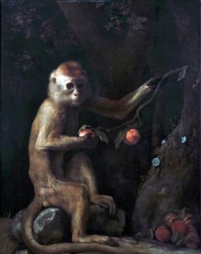 A Monkey Artwork by George Stubbs