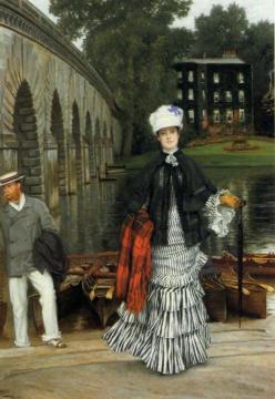 The Return from the Boating Trip Artwork by James Tissot