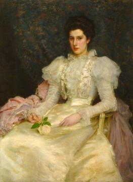 Miss Muriel Lubbock Artwork by Henry Scott Tuke