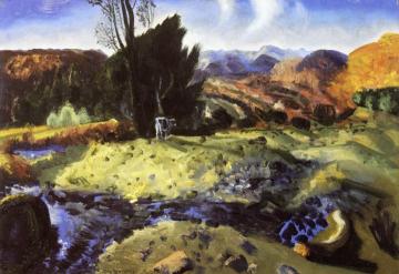 Autumn Brook Artwork by George Wesley Bellows