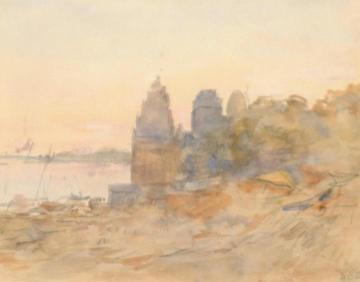 Indian River Scene Artwork by Hercules Brabazon Brabazon