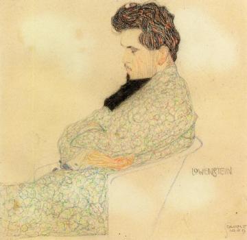 Portrait Of The Composer Arthur Lowenstein Artwork by Egon Schiele