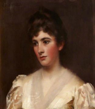 Ada Marion Nichols, Lady Bond Artwork by Sir James Jebusa Shannon