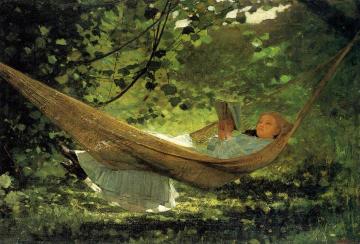 Sunlight and Shadow Artwork by Winslow Homer