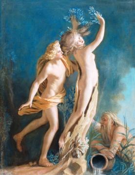 Apollo And Daphne Artwork by Jean Etienne Liotard